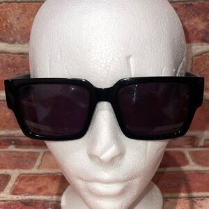 Pre-Owned No Brand Black Sunglasses Prescription Square Chic Cute Women Not Org